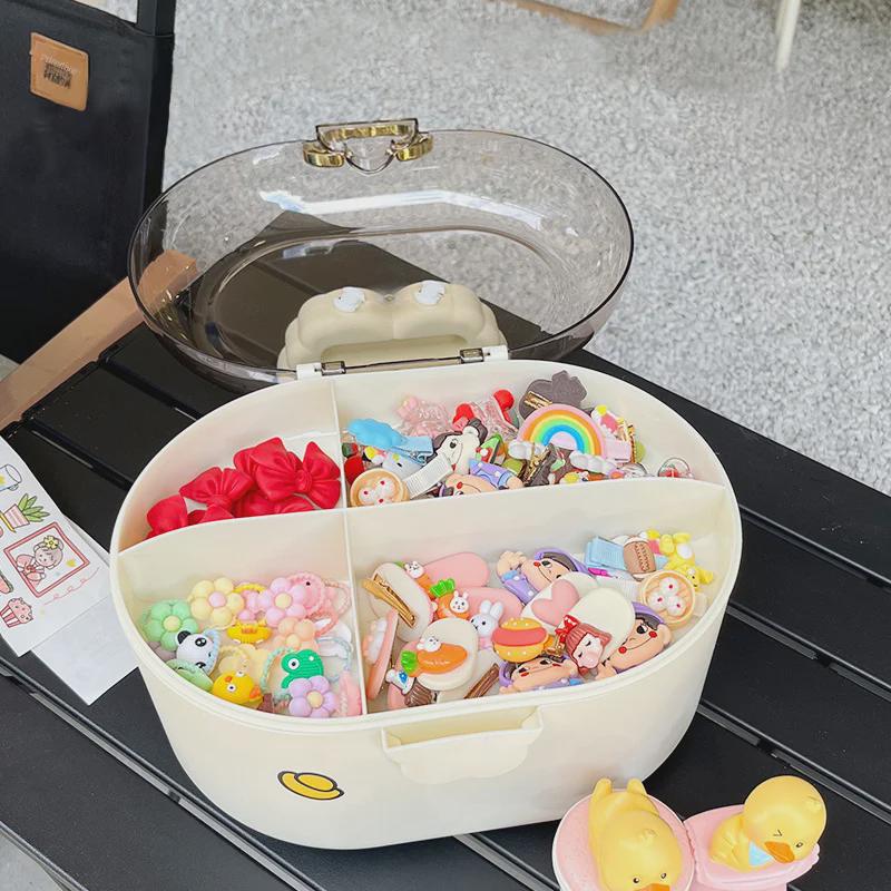 Prinzessin Cartoon Schmuck- und Haaraccessoires-Box für Mädchen