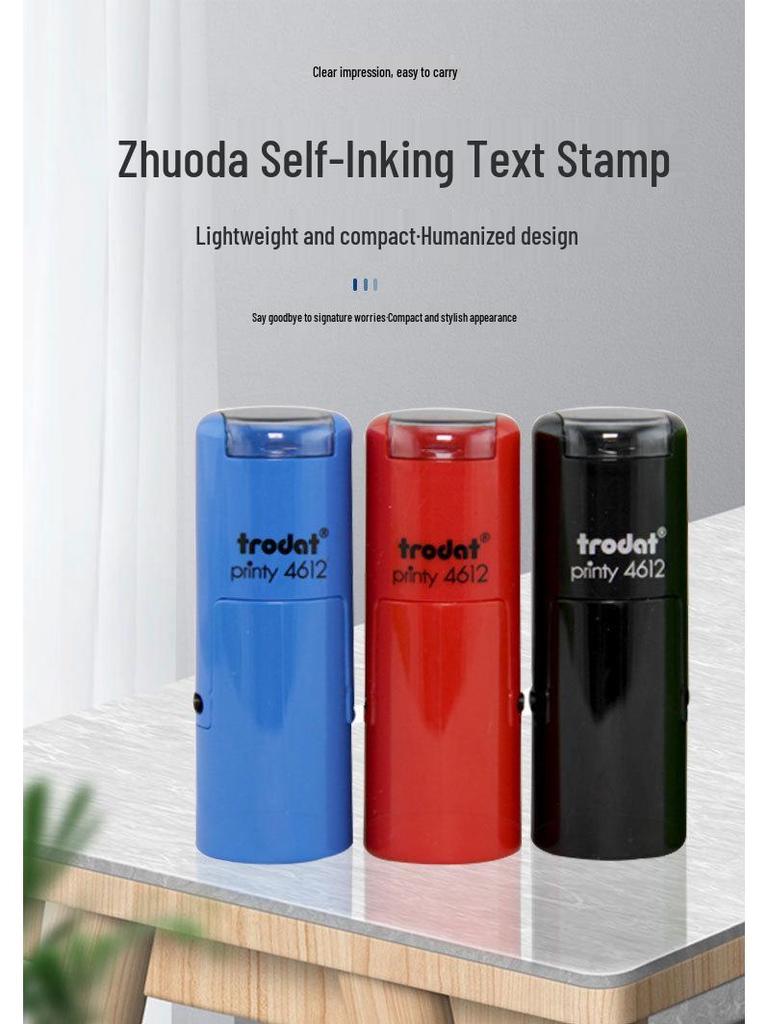 Zhuoda 4612 Multi-Use Stamp: Numeric, OK, Inspected, Qualified, PASS, 10MM, 10,000 Uses