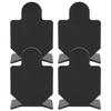 4Pcs Shooting Target Aluminium Alloy Shoot Range Trian Stand Indoor EntertainmentB Type