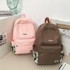 Schultasche Freizeitrucksack Damen Nylon bedruckt Studenten Schultasche Einfacher Rucksack Großhandel Mittelschüler Schultasche Rucksack Herren