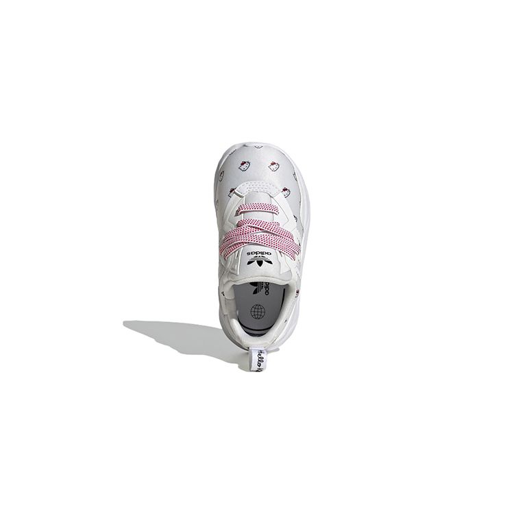 Hello Kitty x adidas Originals Flex I Allover Print Baby Sneakers White Cloud-White Vivid-Red GX9264