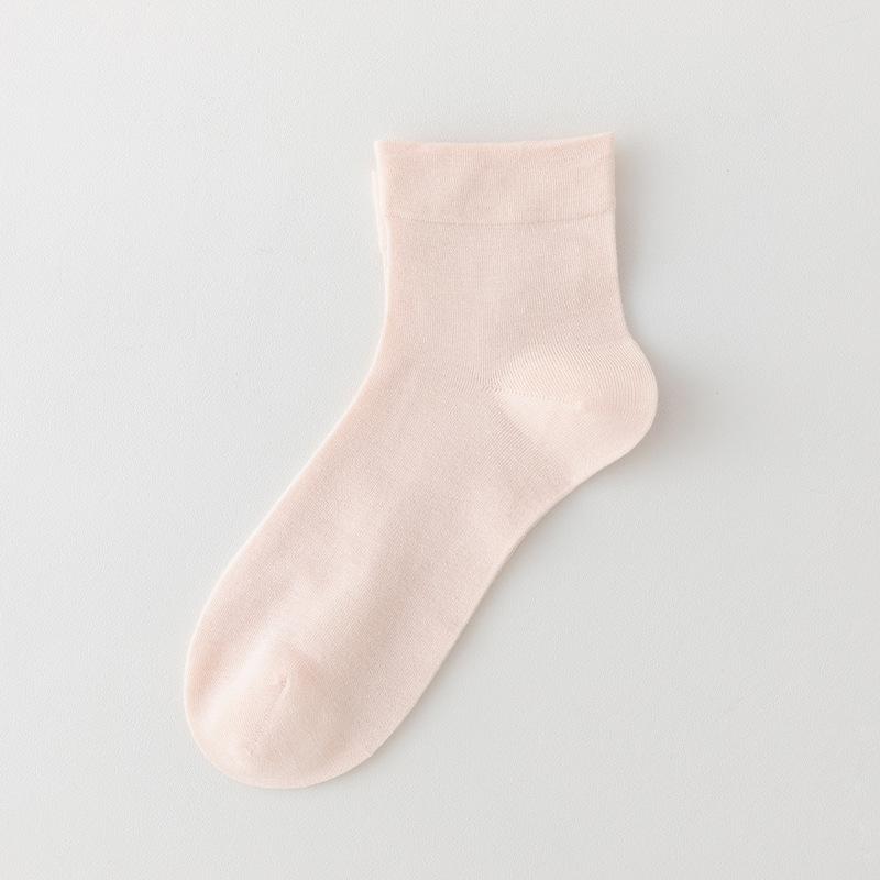 

Носки из тутового шелка, Летние женские тонкие короткие носки, Носки без косточек с защитой от запаха, Женские свободные дышащие носки-лодочки 1 pair светло-розовый