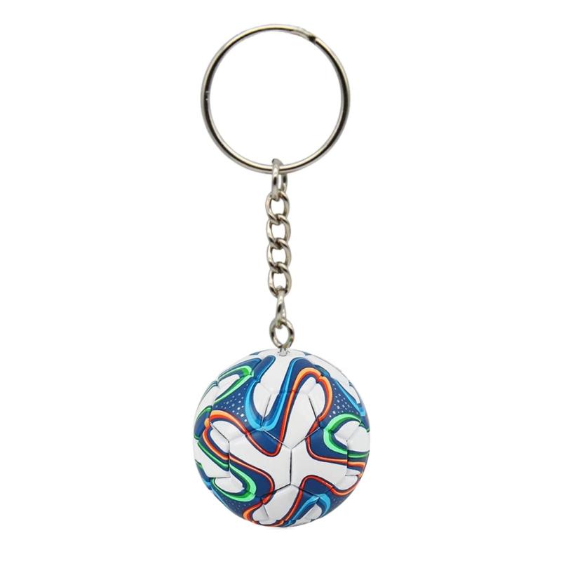 Fashionable Soccer Keychain Charm Sturdy Pendant Practical Decoration Perfect Gifts for Football Players and Fans