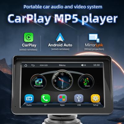 7 Inch Convenient Car Multimedia Player Mini SD Card Universal Multifunctional