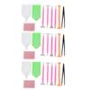 Diamond Painting Tool Diamond Rhinestone Painting Point Drill Pen with Tweezers for Beginner Set of
