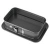 1PC Cake Pan Cake Tin Bread Maker Pan Baking Trays Parts Cheesecake Tin Rectangular 39.5x28x8cm Removable Bottom Pans Pallet