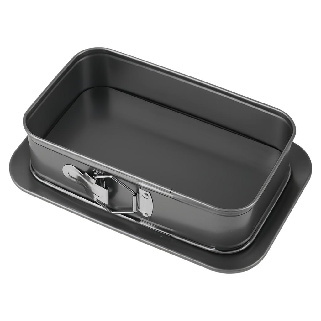 1PC Cake Pan Cake Tin Bread Maker Pan Baking Trays Parts Cheesecake Tin Rectangular 39.5x28x8cm Removable Bottom Pans Pallet