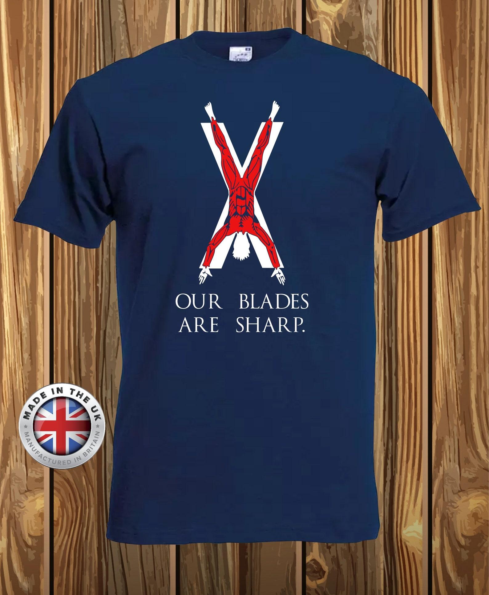 Game of Thrones T-Shirt: House Bolton Flayed Man - Navy Cotton XL