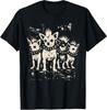 Vintage Punk Chihuahua Rock Chihuahua Mohawk Spiked Collar T-Shirt