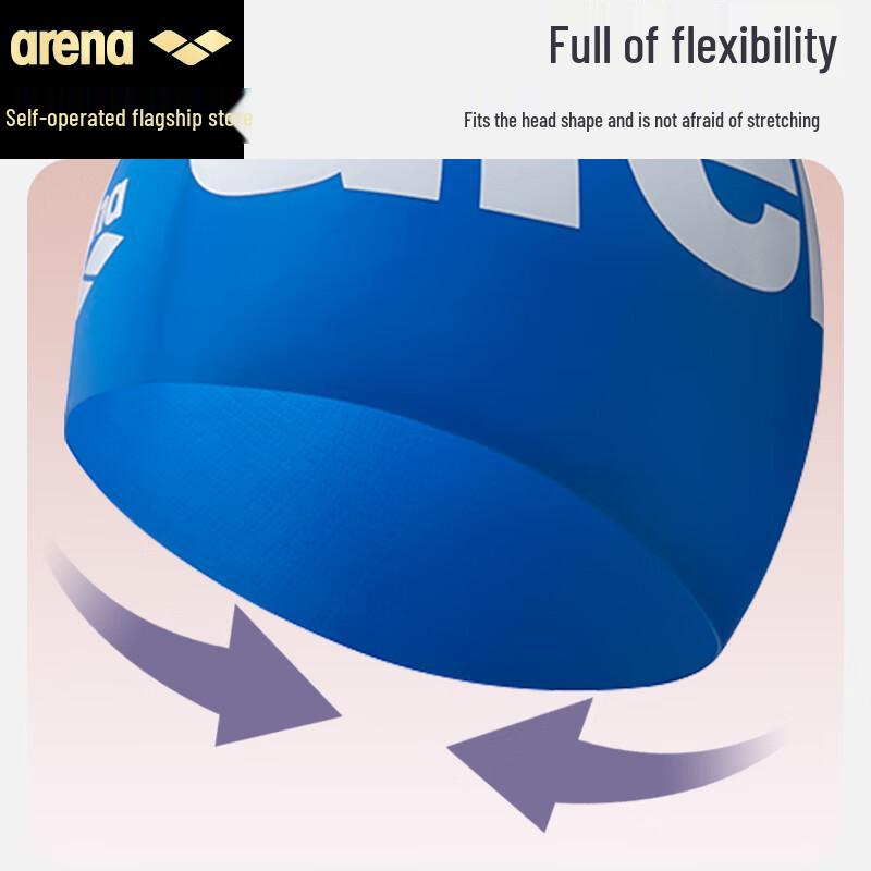 Cuffia da Nuoto Impermeabile in Silicone Arena