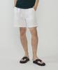ANALOG MOOD Linen Shorts (White)