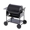 Kitchen Toy For Doll House Picnic Dollhouse Miniature Black Bbq Grill Model Grill Garden Outdoor Decor Kids Pretend Play Toy