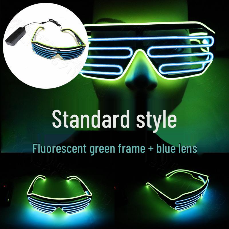 LED Light-Up Party Glasses for Stage Performances and Events
