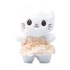Cute Animal Plush Cat Keyring With Short Pile For Gift And Collection