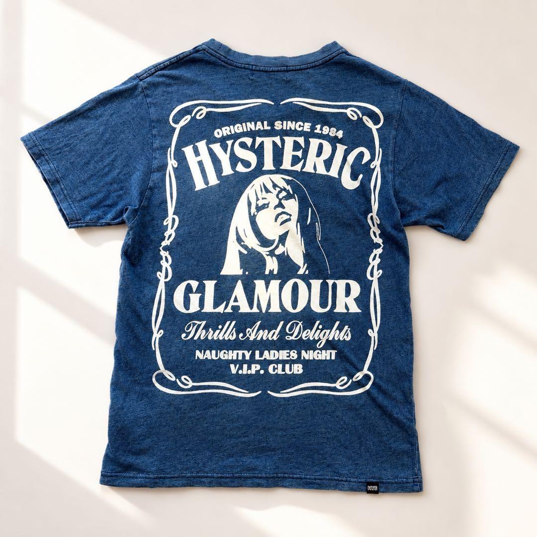 HYSTERIC GLAMOUR Vintage Processed Hysgirl T-Shirt S