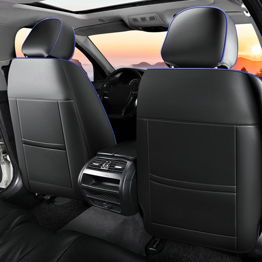 Waterproof Nappa Leather Car Seat CoversCar Seat Protectors with Headrests  Universal Auto Interior  For Lexus IS LS RC F ES 300