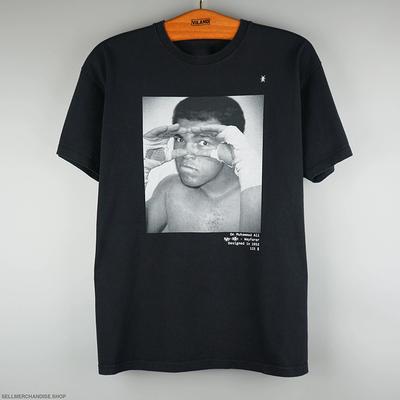 Oversized American Street Boxing Boy Cool Trendy Brand Personalized Loose Direct-spray Pure Cotton Men's T-shirt Short Sleeve