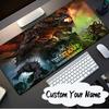 Custom Name Mouse pad Dragon's Fiery Warcraft game Mouse pad, Gaming Mouse Pad, keyboard pad, Desk Decor for computer notebook Fan Birthday Gift
