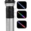 2pcs Star Wars Laser Sword Induction Color Changing Laser Sword Hair Lightsaber Suit Seven Color Switching