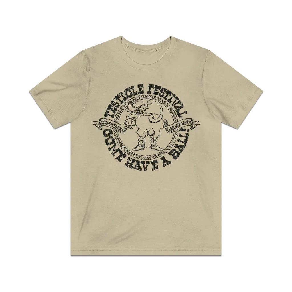 

Sheridan Testicle Festival 1982 Vintage Men s T shirt XL