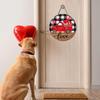 Valentines Day Wooden Door Signs Red Truck Hearts Wood Door Hanger for Front Door Farmhouse Home Party