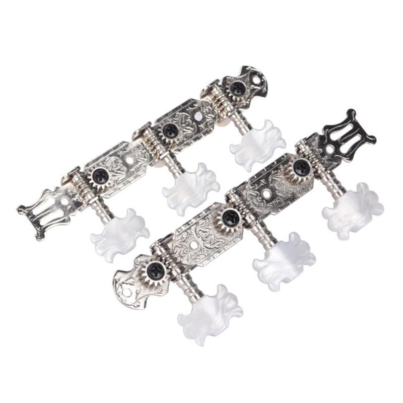 Винтажные колки для классической гитары Левые Правые Колки для настройки гитары Ключ для акустической гитары Запчасть 1