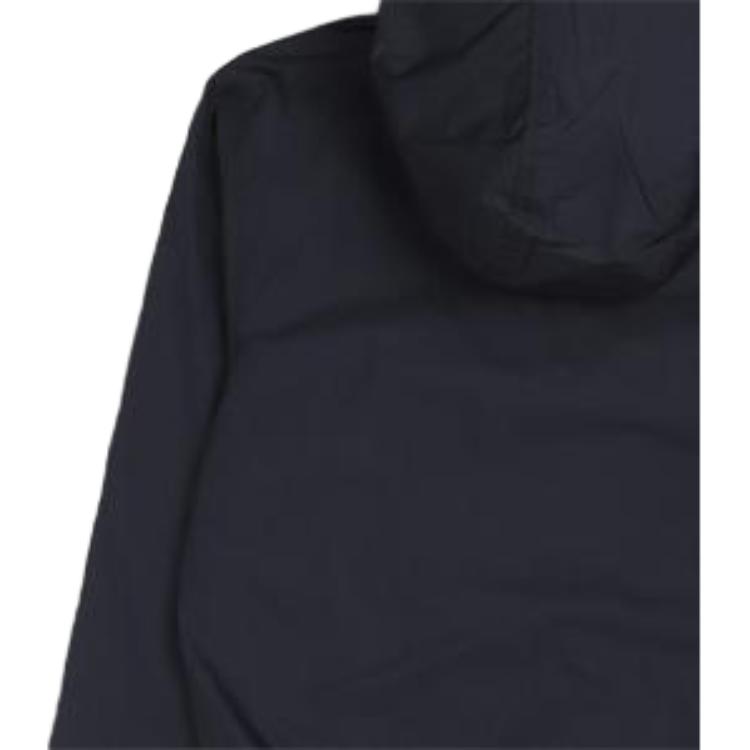 Carhartt WIP Jednobarevná bunda s kapucí a dlouhým rukávem Pánské bundy Námořnická modrá I027797-00B-XX