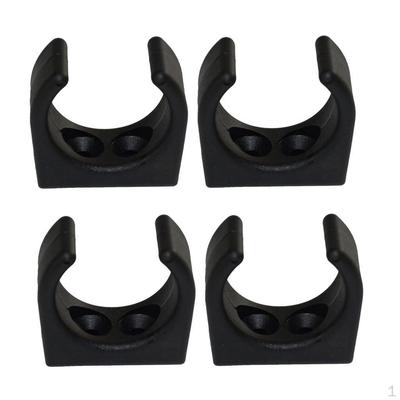 4 Nailonist Plastikklipsi Hoidikud Hoiustamiskinnitused