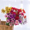 12PC Artificial Flower Latex Real Bridal Wedding Bouquet Home Decoration