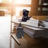 Creative Resin Sculpture Flying Broom Cat Small Cute Black Cat Statue Halloween Accessories Ornaments Party Decor