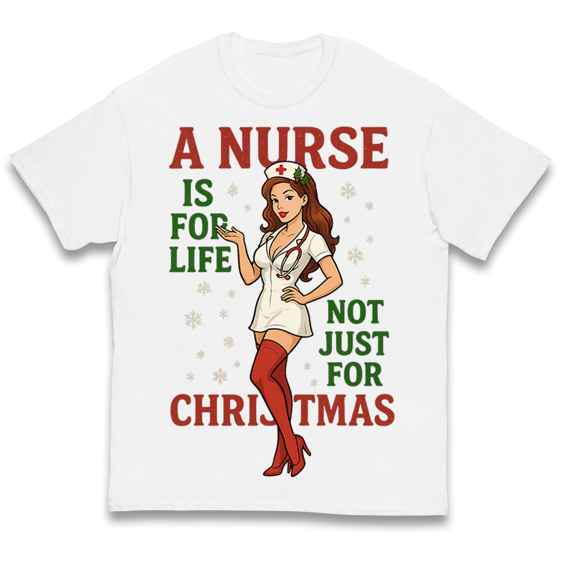 

A Nurse Is For Life Not Just For Christmas Kids T Shirt 150