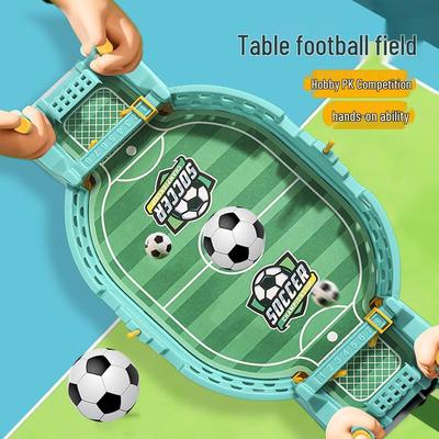 Gioco da Tavolo Educativo Doppio Calcio Balilla per Bambini per l'Interazione Familiare