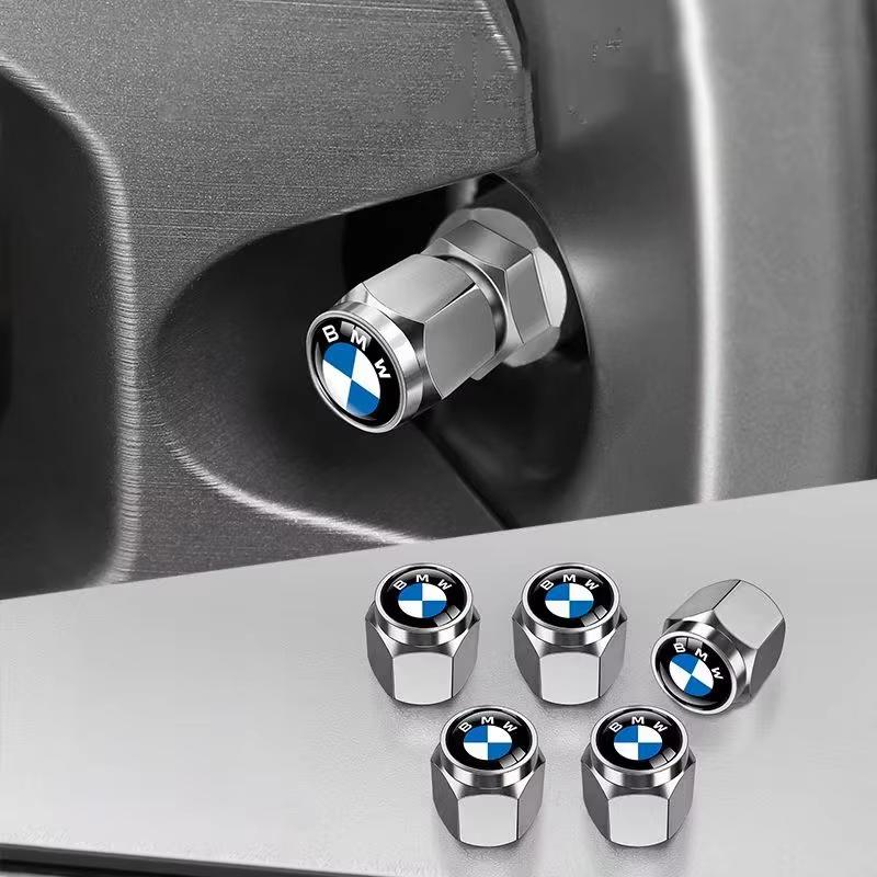 5PCs Car Wheel Tire Valve Caps Air Stem Covers For BMW M E34 E36 E60 E90 E46 F10 F20 F30 X5 X6 X1 M3 M5 M6 Accessories QMM8685 ER4