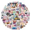 10/30/50pcs Laid Back Camp Anime Stickers Kawaii Cartoon Decals DIY Luggage  Stationery Laptop Cute Aesthetics Graffiti Sticker