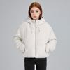 New winter cotton-padded women's short fashion hooded splicing thickened thermal cotton-padded jacket cotton-padded jacket women's clothing