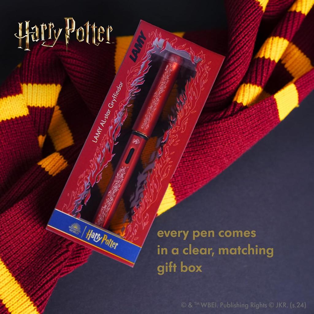 Lamy Al Star Harry Potter SlytheriN speciAl EditioN FouNtaiN PeN Ef Size Steel N