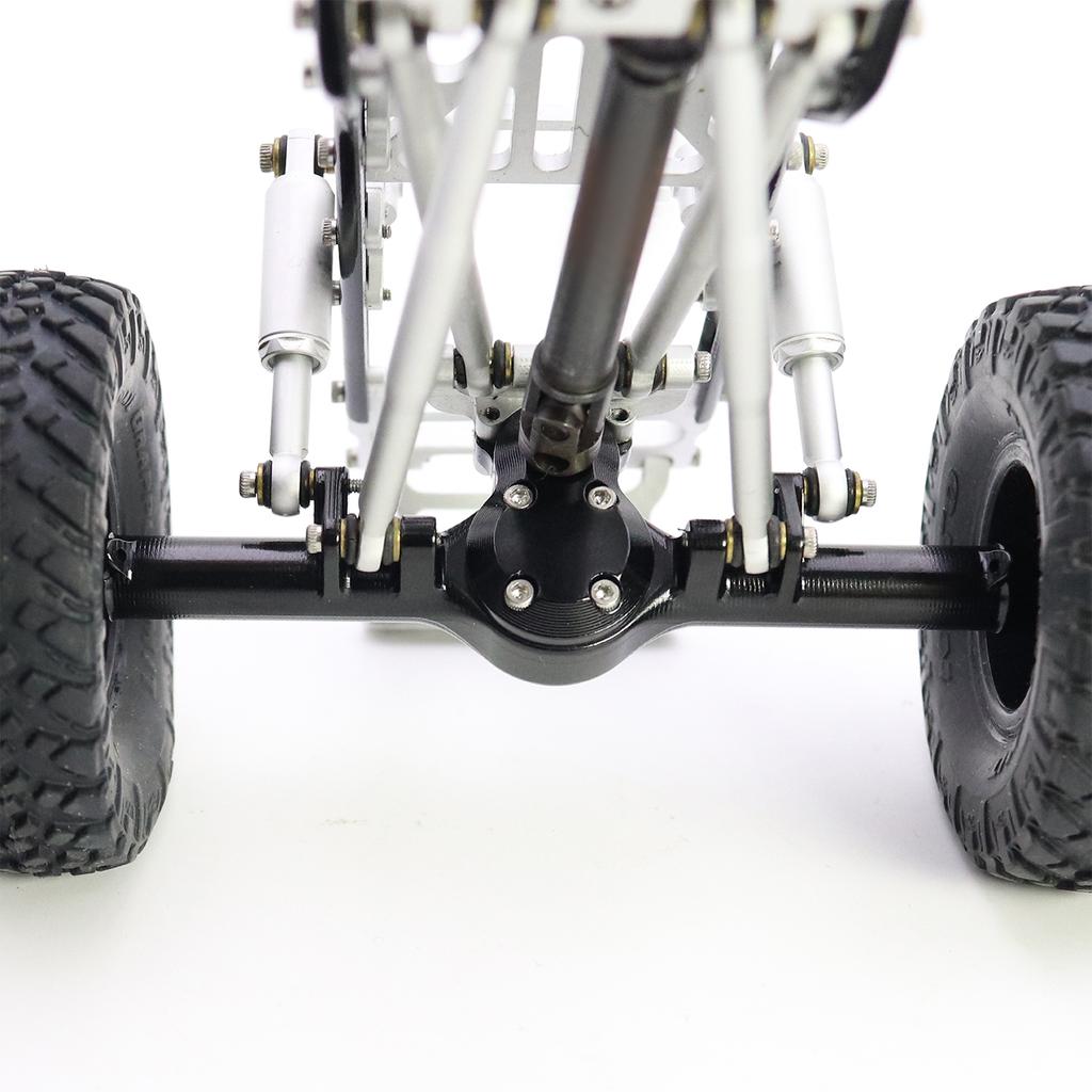 Aluminum Planet Axles Lsokinetic 3-Section CVD Brass Steering Knuckles Max.52° for 1/24 Axial SCX24 C10 JLU Gladiator Bronco