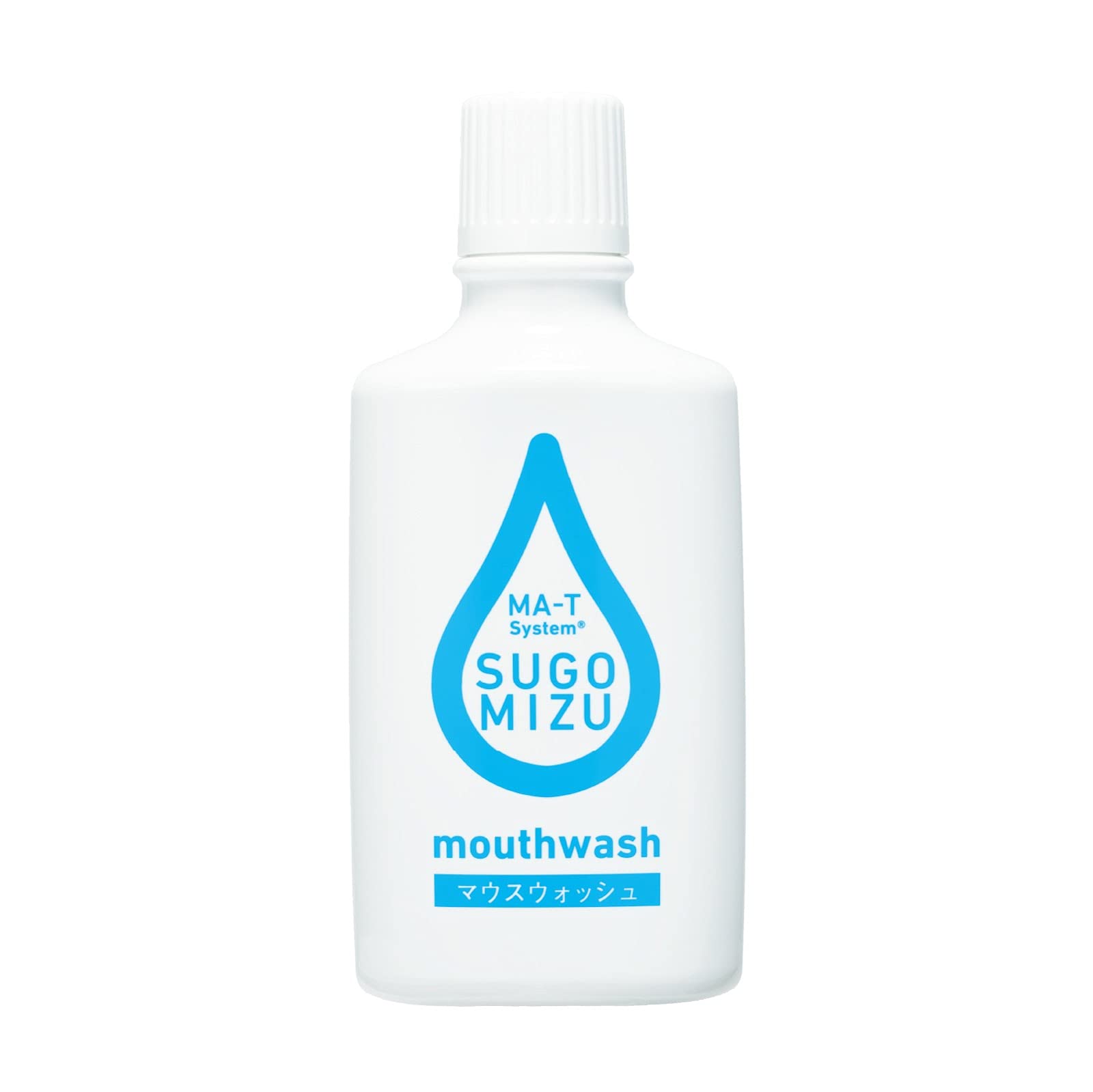 SUGO MIZU Mouthwash 450mL in [Made Japan] Alcohol-free, Fragrance-free, Colorant-free