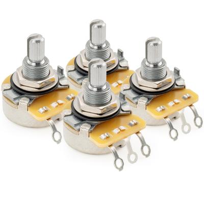CTS 450 B500K Pot Standard Split Shaft B Curve Potentiometer for Electric Guitar Bass of 3/8" 10% (Set 4)