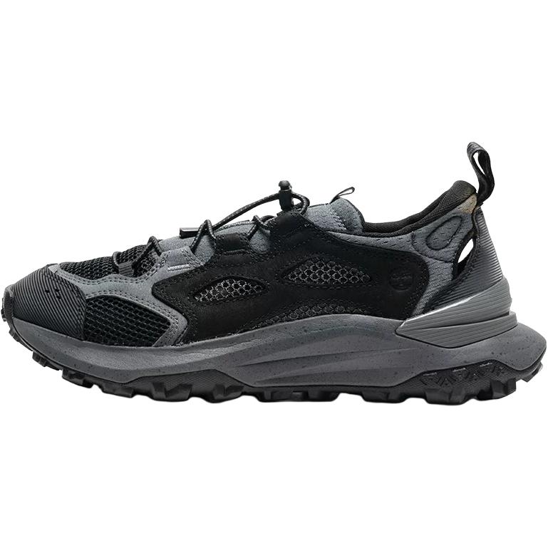 Timberland Men s Motion Access Mid Lace-Up Waterproof Sneaker Black Grey A6DKJEK9 40