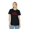Ja Aber Nein Französisches Letter Print T-Shirt Minimalistischer Stil Lässiges Kurzarm Rundhals Grafik-T-Shirt Mode Unisex Kleidung