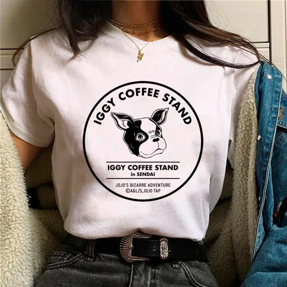Pug Print WomenT-shirt Casual Basics O-collar White Shirt Short Sleeve Ladies T-shirt Harajuku Street