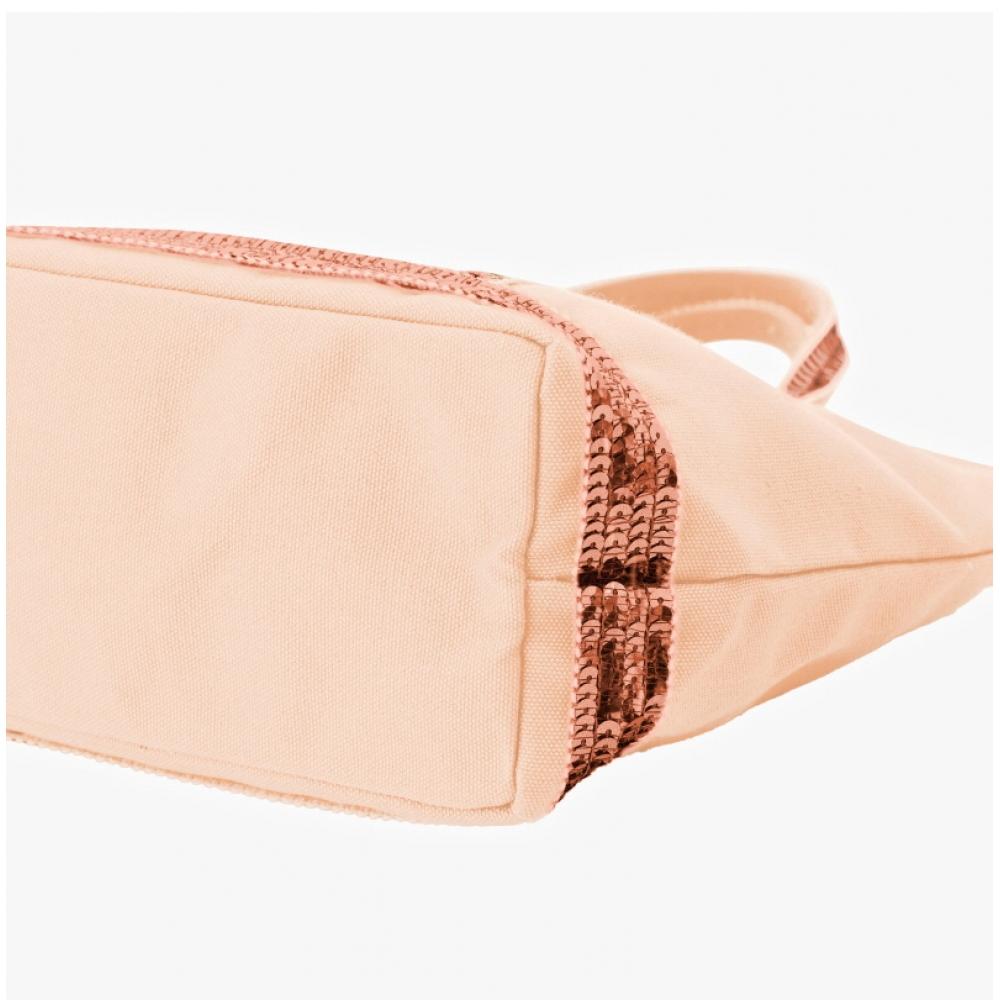 Vanessa Bruno 0pve01 V40410 010 Cabas Pärlbroderad Mini Xs Tote
