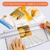 Plastic Base A4 Paper Trimmer Portable Paper Cutting Machine Photo Cutter Scrapbook Blade Home Office Art Crafts Tools