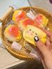 Cute Puppy Bun Stress Ball Animal & Food-Shaped Squeeze Ball Crunchy Block-Filled Squishy Asmr Anti Stress Fidget Toy For Adult