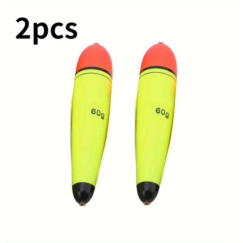

2шт 20-80г поплавок для рыбалки из пенопласта, плавающий, плавучий, эластичный поплавок для рыбалки на камнях, поплавок Flotador, снасти 2pcs 60g зелёный