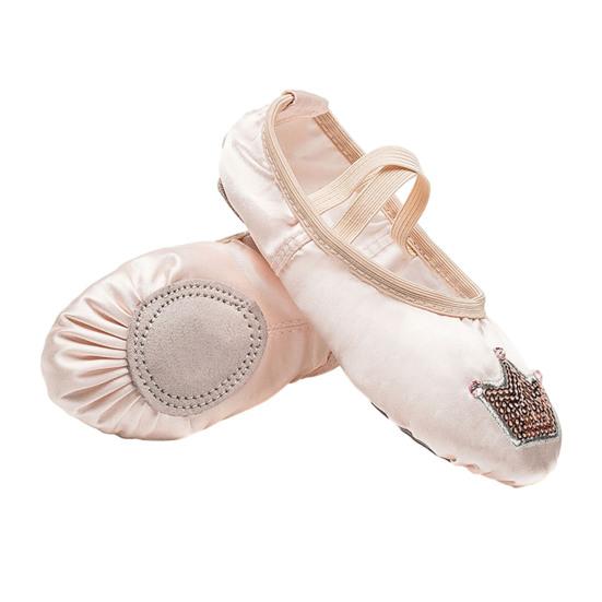 Kinder-Erwachsene-Leinwand-Ballett-Tanzschuhe, Spitzentanz-Gymnastikschuhe