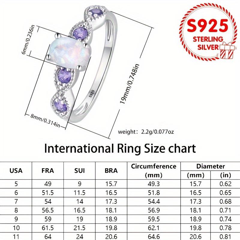 An exquisite and flawless 925 sterling silver ring is very suitable for women's jewelry