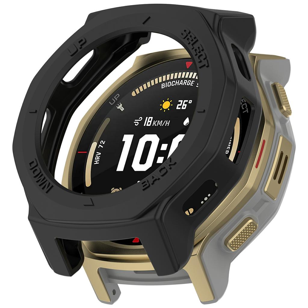 Для годинника Huami Amazfit T-Rex 3 Pro 44 мм Чохол Напівзакритий Броня ТПУ Ударостійкий Захисний Чохол