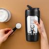 Rechargeable Electric Mixing Cup with Powder Box Blend Cup Portable Stirring Cup  Gym